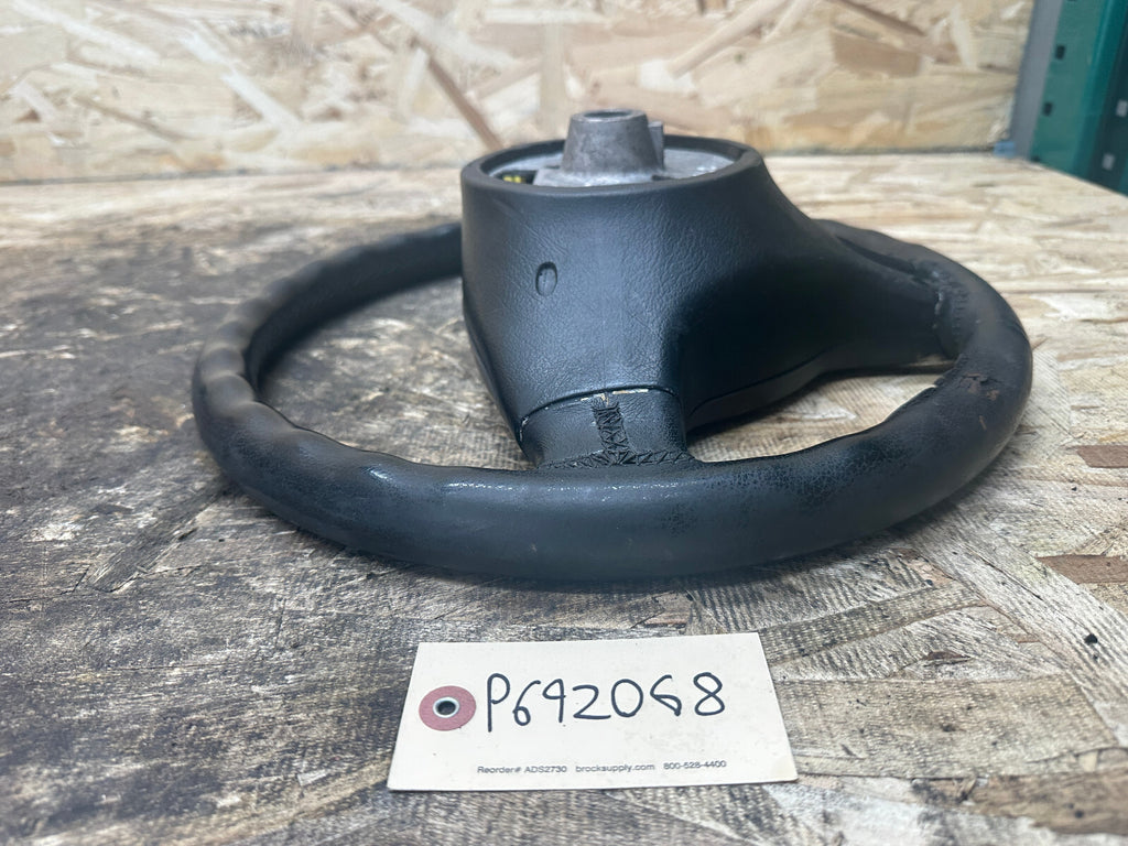 BMW 99-06 BROKEN E46 3 SERIES BLACK LEATHER SPORT STEERING WHEEL 101493/6760659