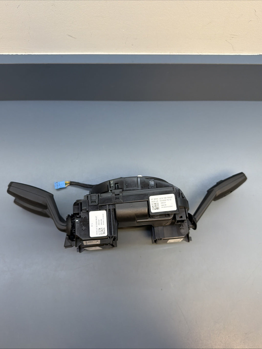 BMW 06-12 E90 STEERING COLUMN SWITCH MODULE HEATED W/ CLOCK SPRING OEM 9169755