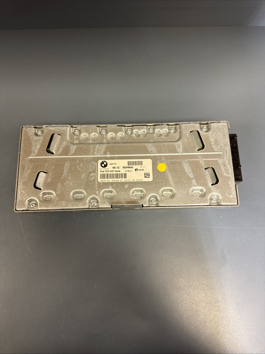 2009-2015 BMW F01 F02 E70 X5 750LI 740I TOP-HIFI SOUND AUDIO AMPLIFIER 9204842