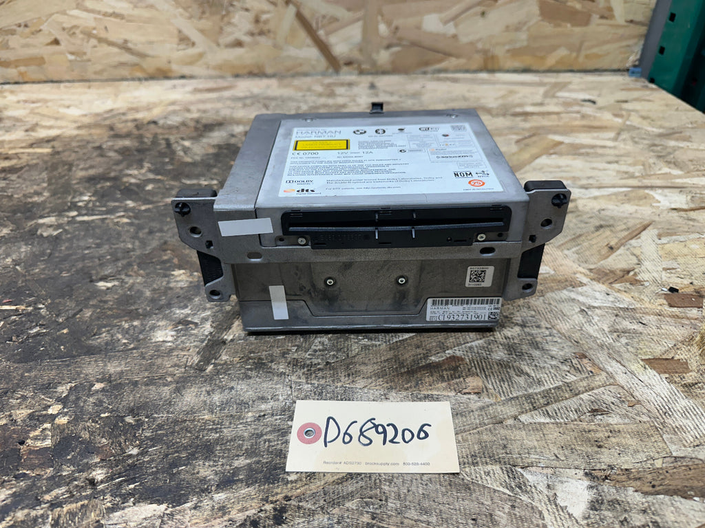 BMW 10-17 F10 5 SERIES CD PLAYER NAVIGATON AUDIO RADIO HEAD UNIT 9327319