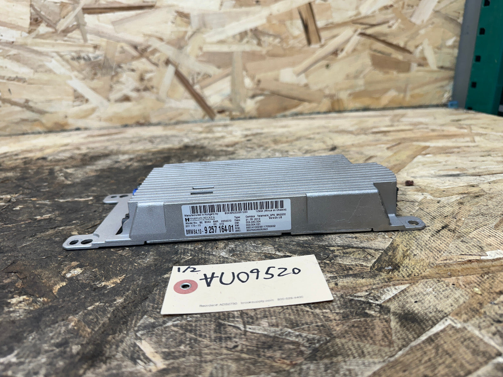 BMW 2010-2016 1/3 SERIES X1 X5 X6 Z4 GPS TELEMATICS CONTROL MODULE TCU 9257164