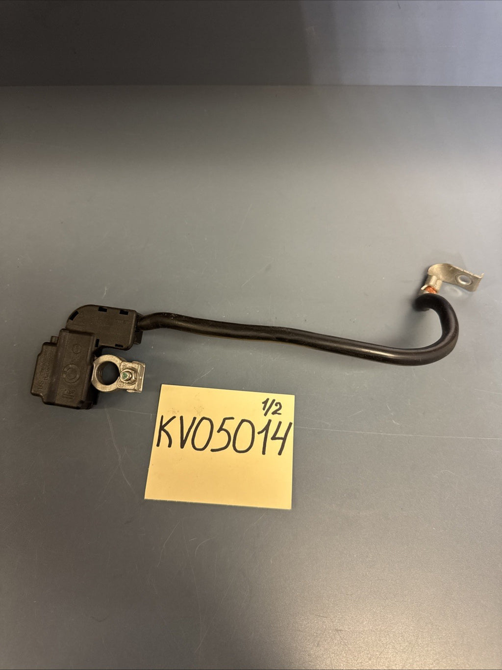 BMW OEM E90 E70 E84 E87 E60 E63 REAR TRUNK BATTERY NEGATIVE CABLE IBS