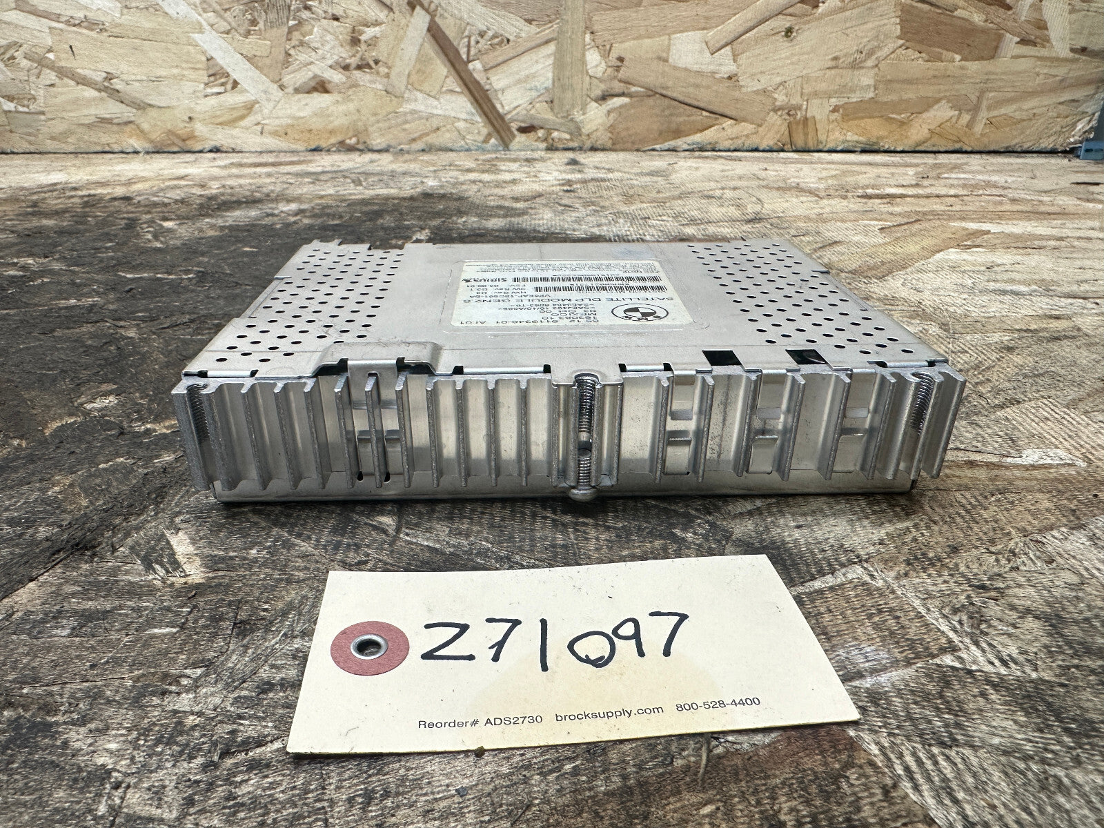 BMW 04-10 E90 3 SERIES SIRIUS SATELLITE RADIO DLP CONTROL MODULE OEM 9119346