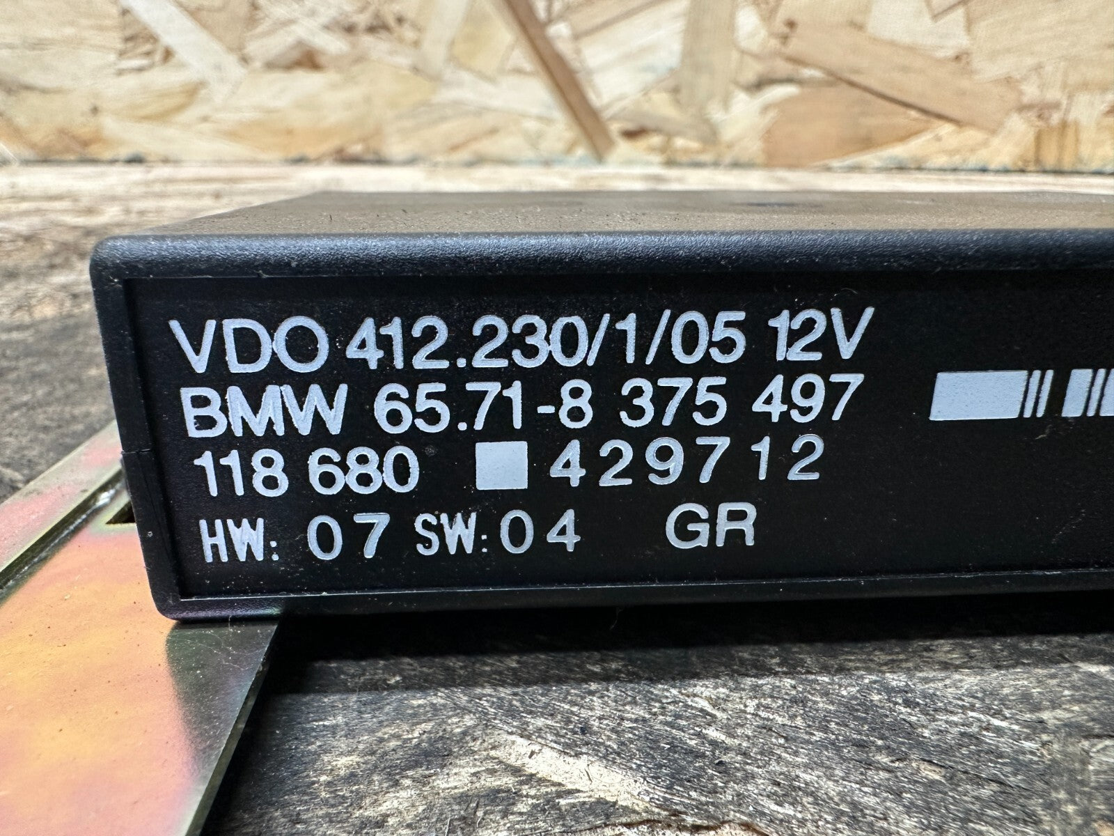 BMW 1995-2004 E38 7 SERIES E39 5 SERIES CRUISE CONTROL COMPUTER OEM 8375497