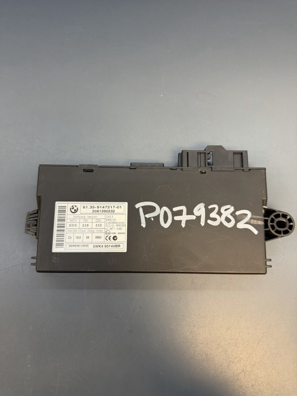 07-13 BMW 128I 328I 328XI E90 E92 N51 MSV80.1 ECU ECM CAS3 KEY IGNITION 7587166