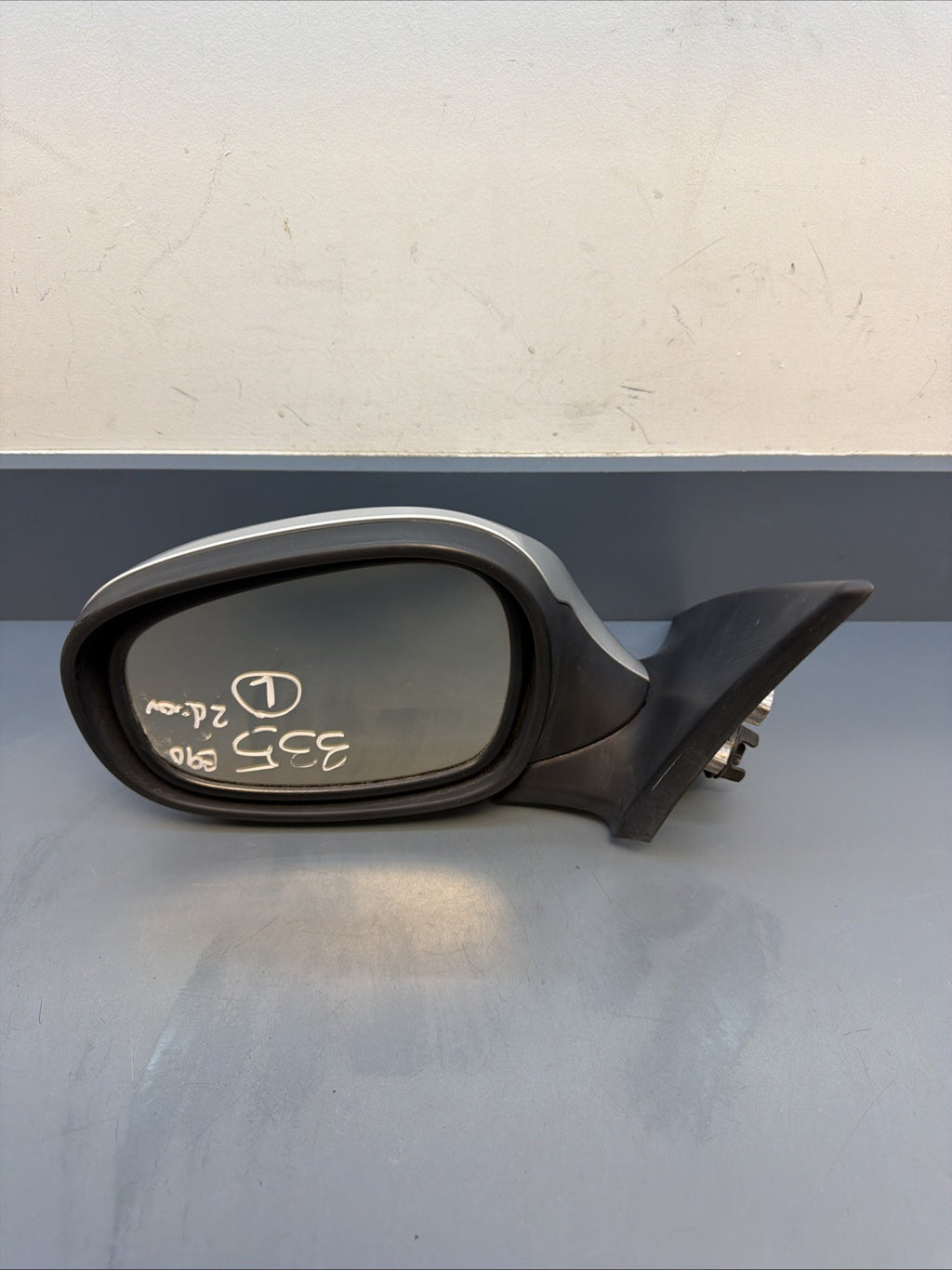 2010 - 2013 BMW E92 E93 328i 335i Left Driver Mirror OEM Silver