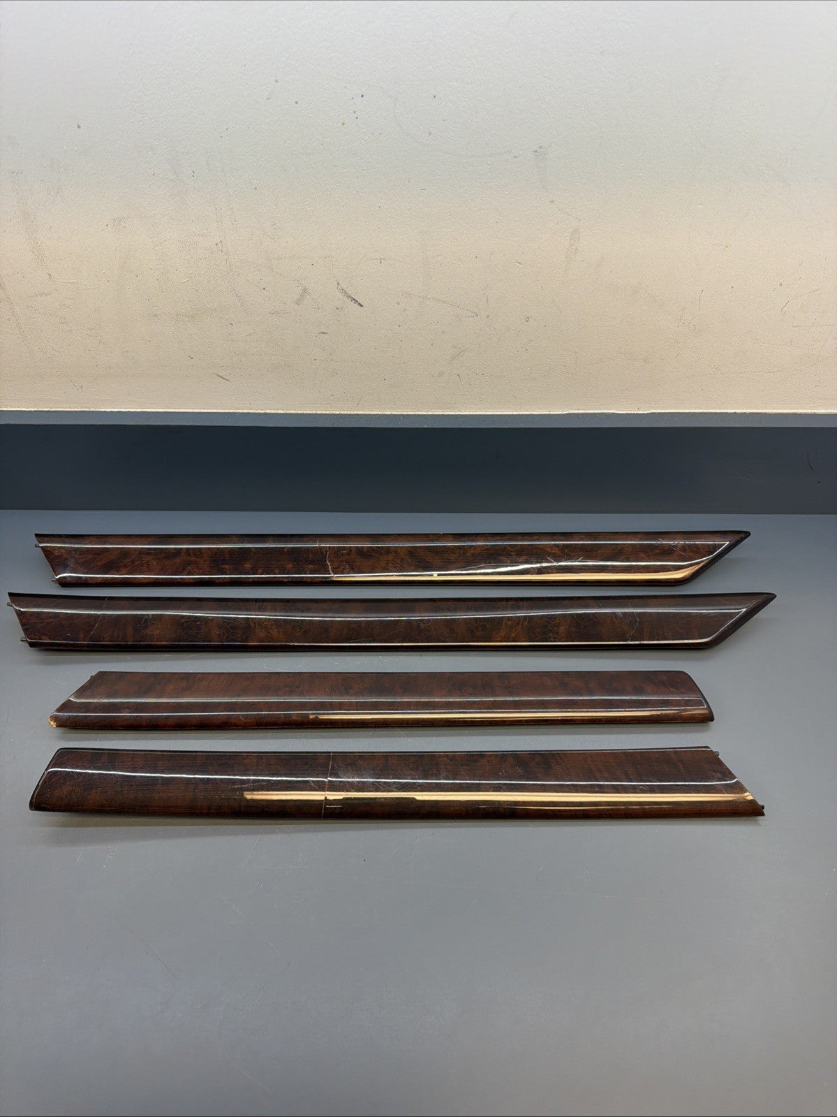 99-06 BMW E46 SEDAN Interior Panel Trim Moulding OEM 8200754+54+25+26 SET OF 4