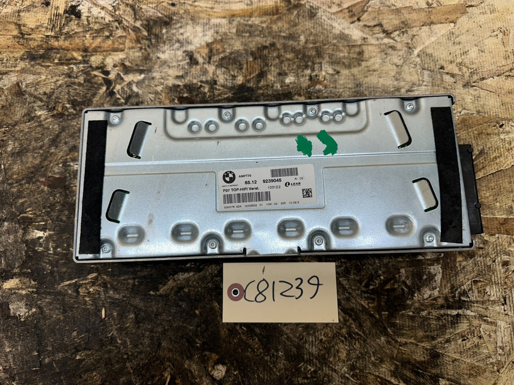 BMW E70 E71 E89 X5 X6 Z4 SERIES TOP HiFi SYSTEM AUDIO AMPLIFIER 9239045