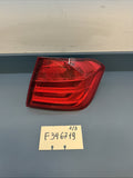 12-16 BMW F30 REAR RIGHT SIDE TRUNK OUTER STOP TAILLIGHT TAILLAMP OEM 7259896