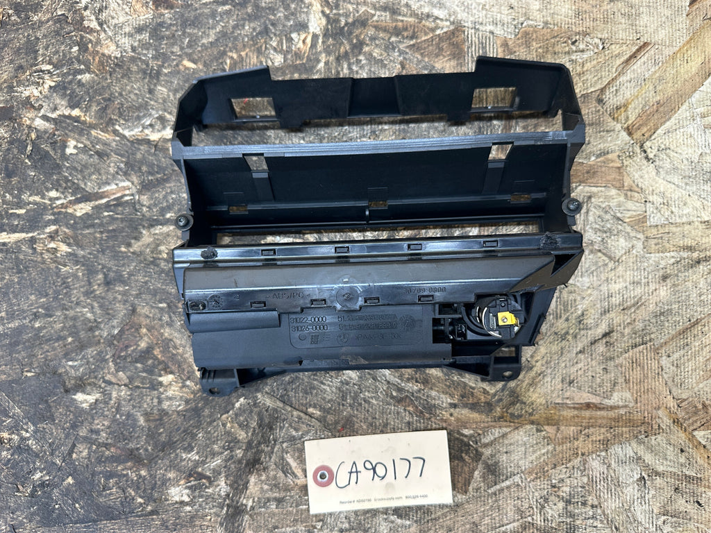 BMW 99-06 E46 3 SERIES CENTER STOREAGE TRIM+TRAY OEM 8268887+8268888