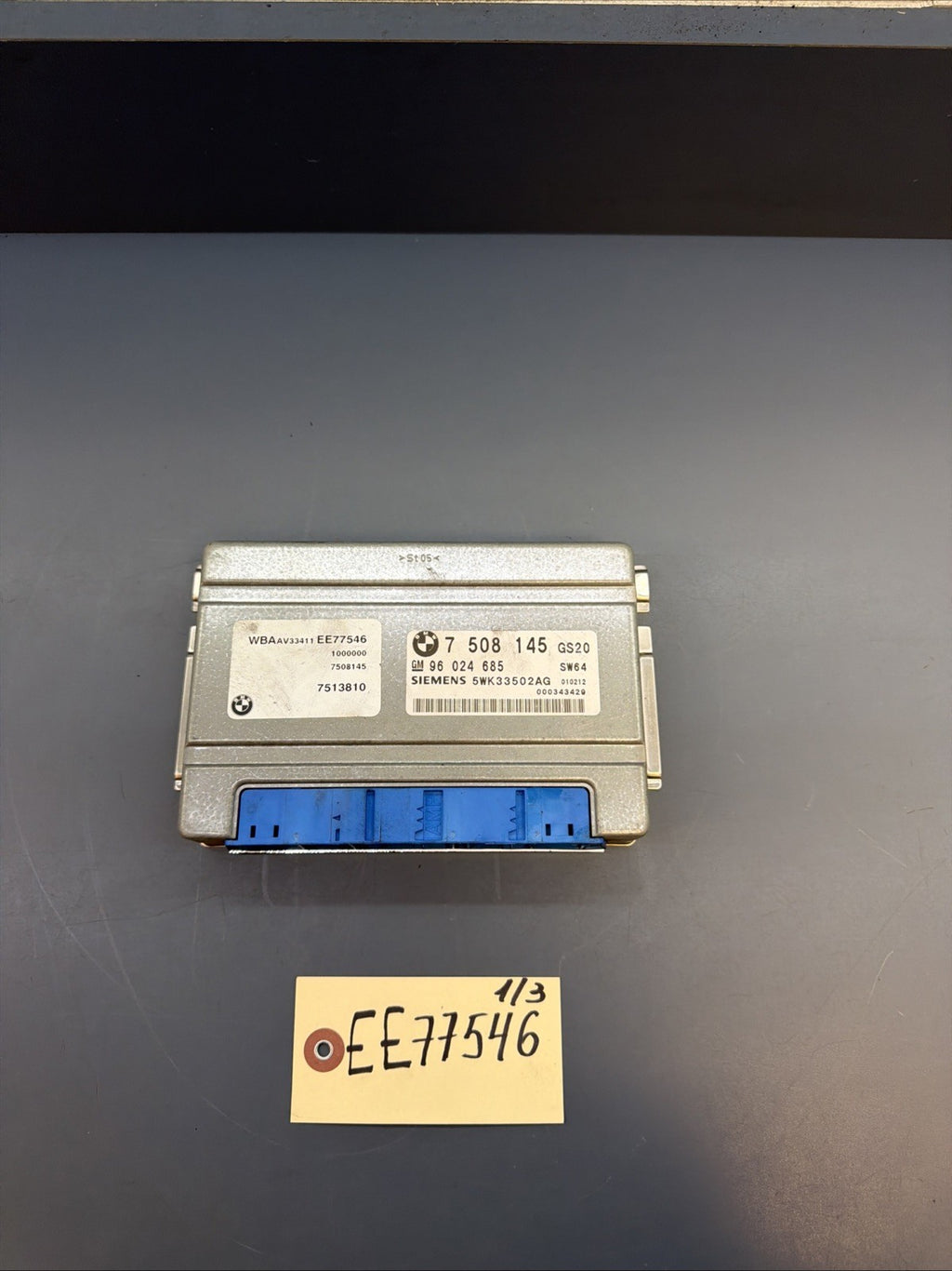 OEM Transmission Control Module TCM BMW 325xi 330xi 525i 530i X5 Z3 2001 7508145
