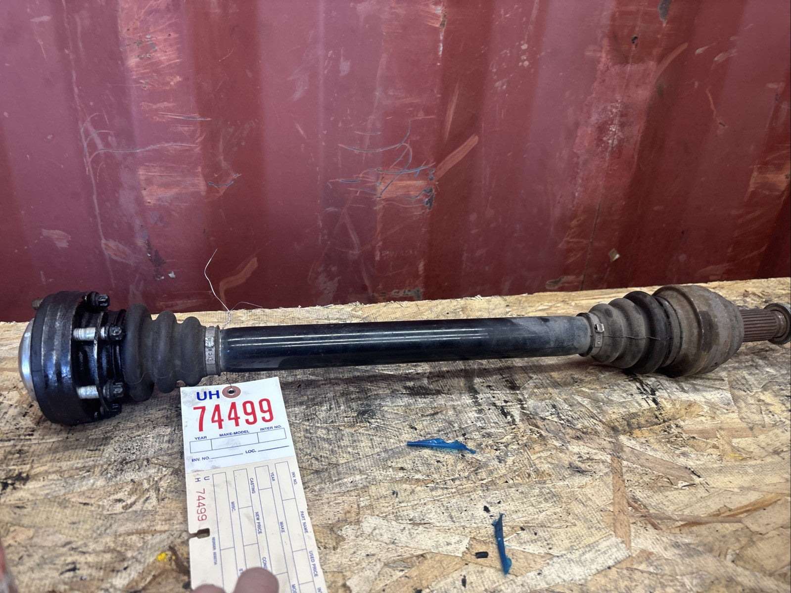 BMW OEM CV AXLE REAR RIGHT  3 SERIES E90 USED N52 ENGINE 2005-2011 3321 7527028