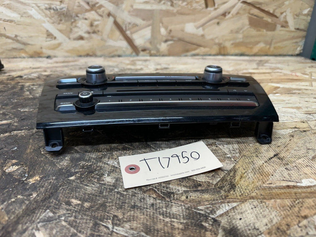 BMW 2011-2017 F25 X3 FRONT DASH AC CLIMATE CONTROL PANEL BLACK OEM 6833313