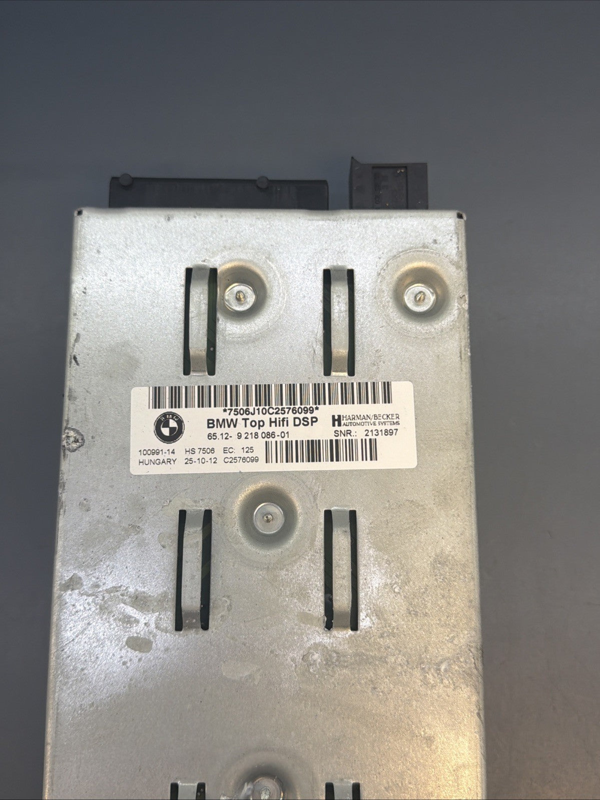 BMW 06-13 E81 E90 E84 1 3 SERIES X1 HARMEN TOP HIFI AUDIO AMPLIFIER 9218086