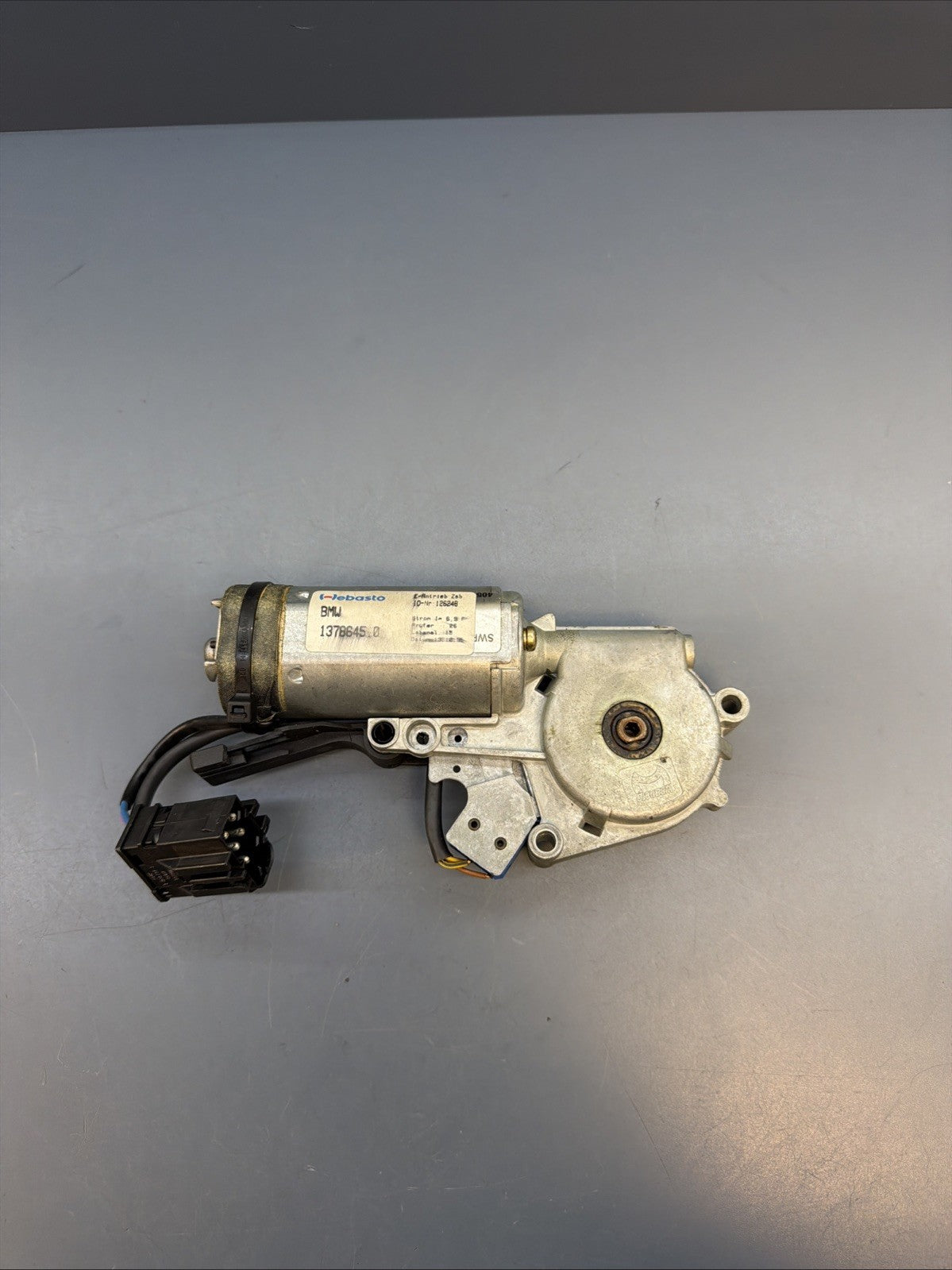 89-95 BMW E32 E34 7 5-SERIES SEDAN SUNROOF WINDOW MOTOR UNIT 1378645 OEM