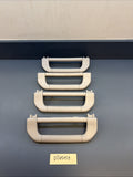 2006-2008  BMW  E65 750i  OVERHEAD GRAB HANDLES GRAY SET OF 4