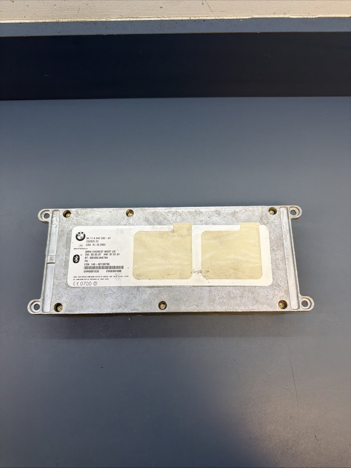 BMW E60 E63 E64 Telematic Bluetooth Communication Control Computer OEM 6942592