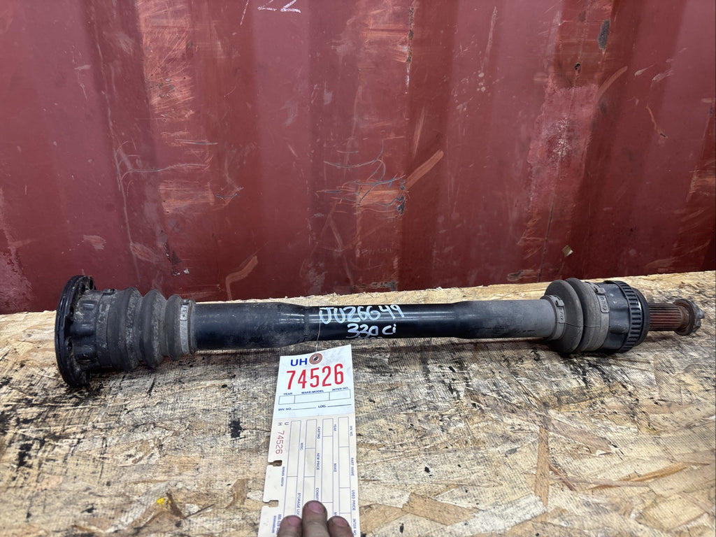 BMW OEM CV AXLE REAR RIGHT  3 SERIES E46 USED M54 ENGINE 1999-2005 3321 1229790