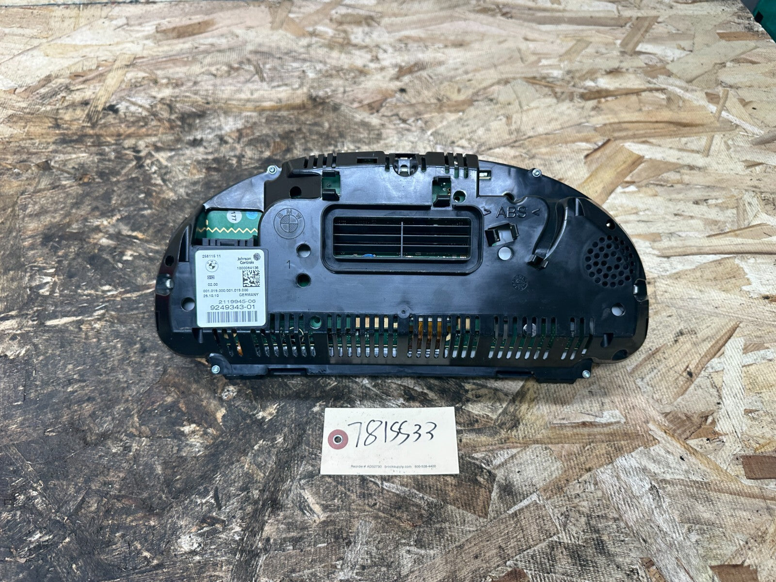 BMW 10-13 F10 5 SERIES SPEEDOMETER INSTRUMET GAUGE CLUSTER MPH 135k MI 9249343