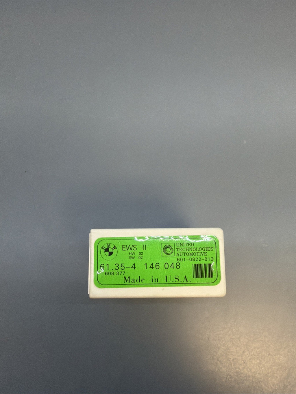 BMW 94-03 E36 E38 E39 3/5/7 SERIES Z3 EWS II ANTI THEFT CONTROL MODULE 4146048