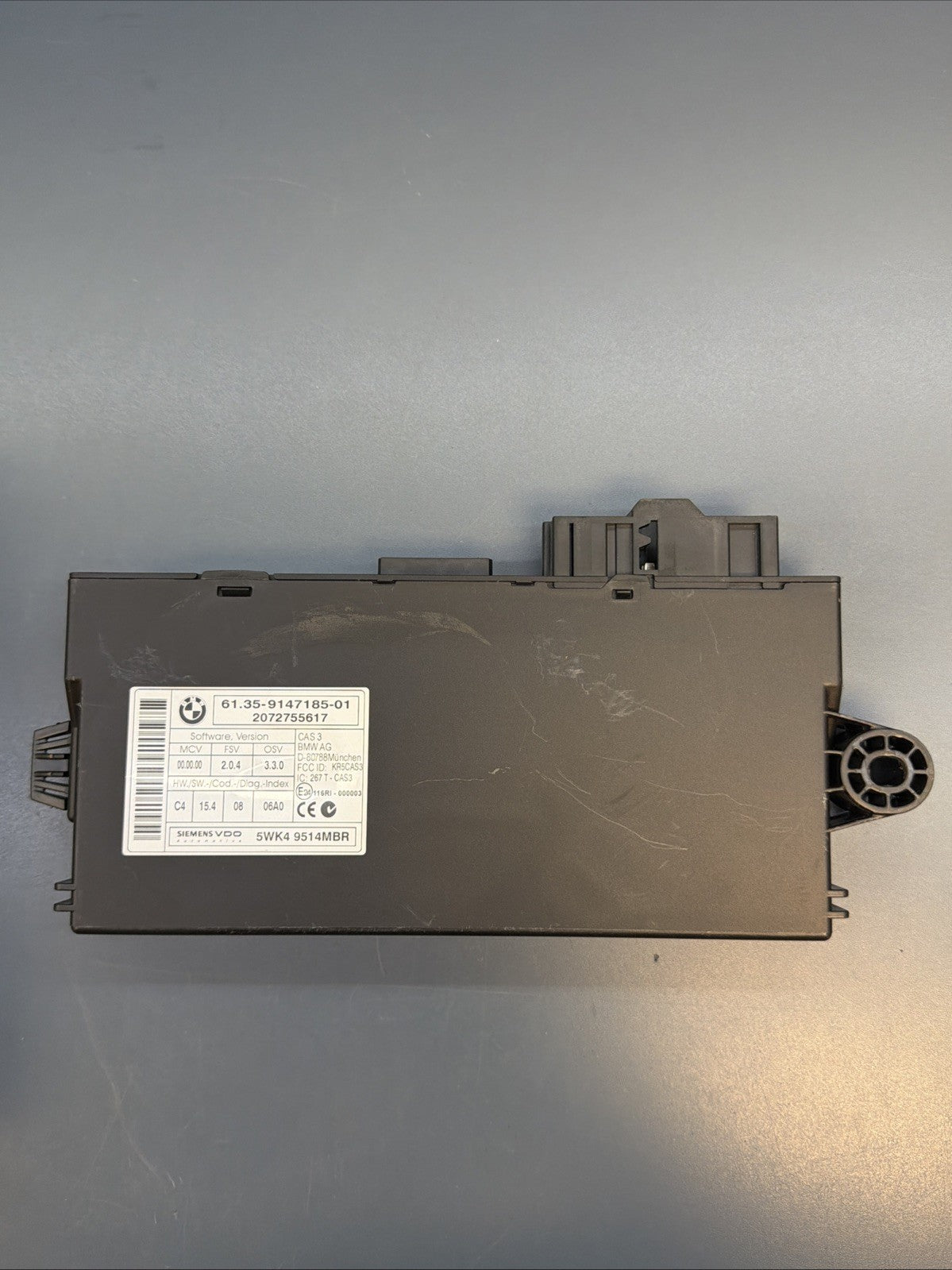 2008-2009-2010 BMW 335i / 535I TURBO ECU CAS KEY MSD80 SET 7583332