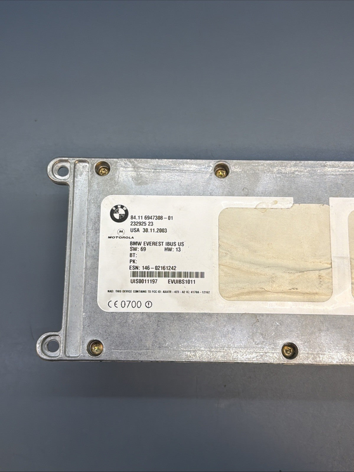 BMW 2001-2006 E46 E83 E53 Telematics Bluetooth Control Unit Module 6947308