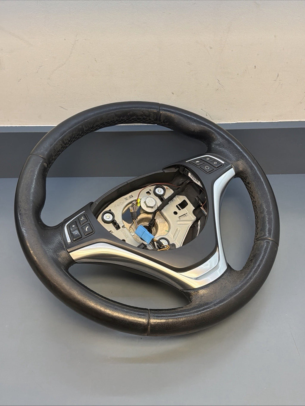 11-15 BMW X1 E84 Sport Steering Wheel Heated Leather W/O Paddles LCI OEM 6853133