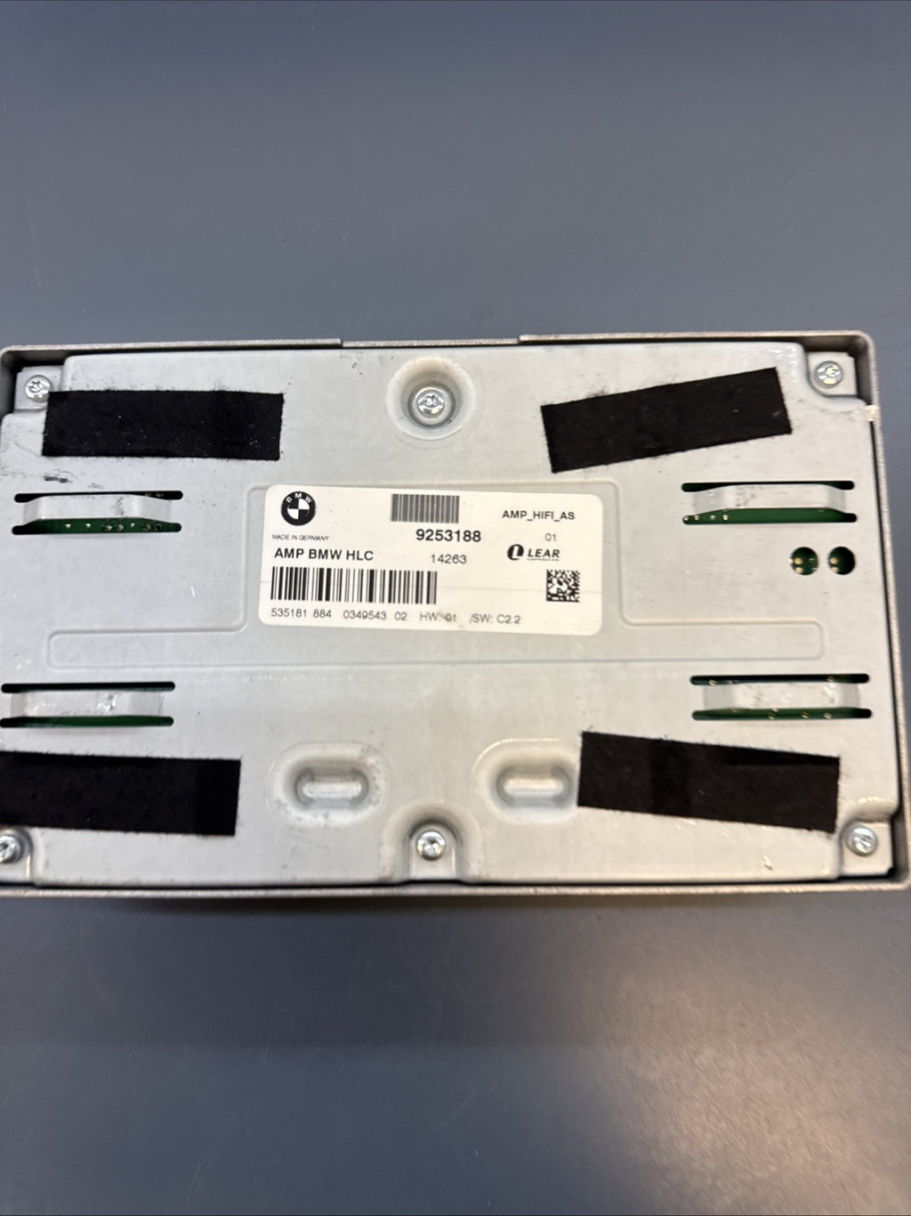 2009 - 2012 BMW 328i 335i E90 E92 Audio AMP AMPLIFIER HIFI SYSTEM OEM 9253188