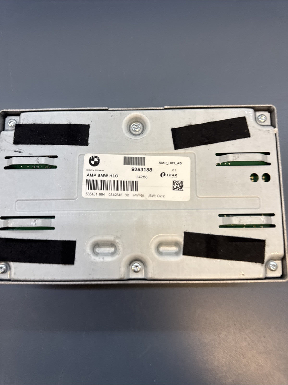 2009 - 2012 BMW 328i 335i E90 E92 Audio AMP AMPLIFIER HIFI SYSTEM OEM 9253188