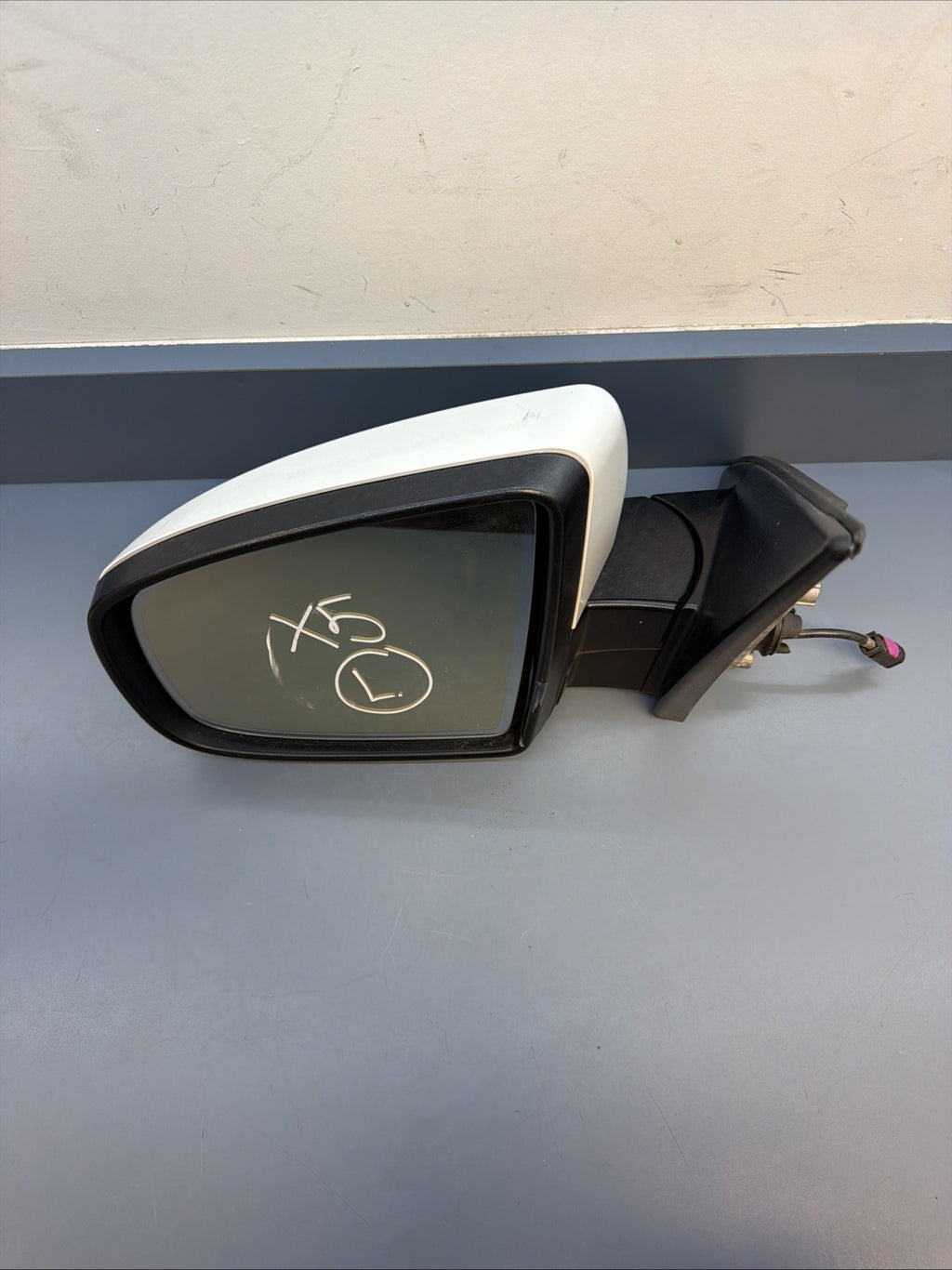 2007-2013 BMW X5 E70 FRONT LEFT DRIVER DOOR MIRROR 7136887 OEM
