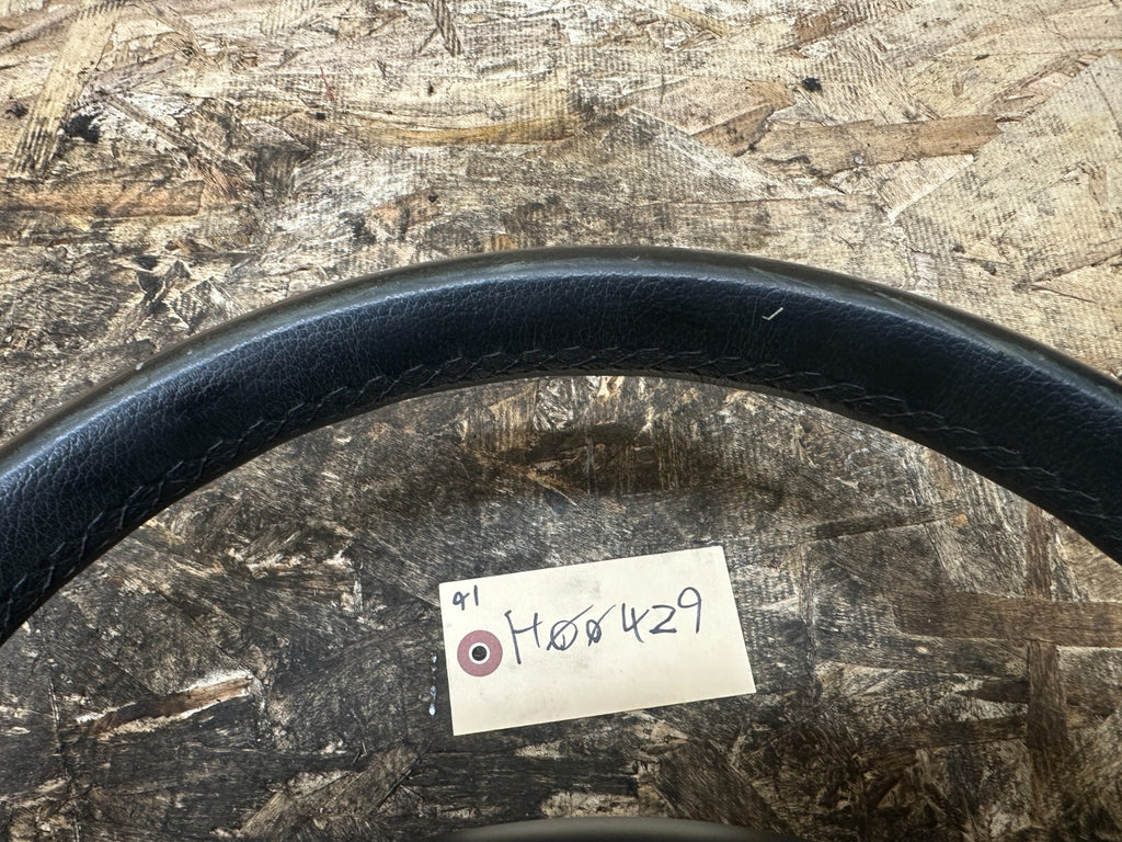 BMW 99-06 E46 3 SERIES BLACK LEATHER SPORT STEERING WHEEL OEM 101493/6760659