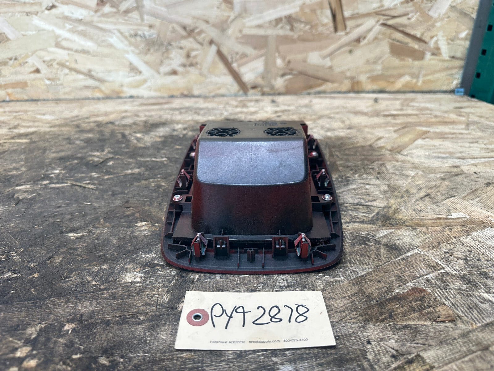 BMW 06-13 E92 E93 3 SERIES M3 REAR CENTER CONSOLE STORAGE TRAY RED OEM 8046329