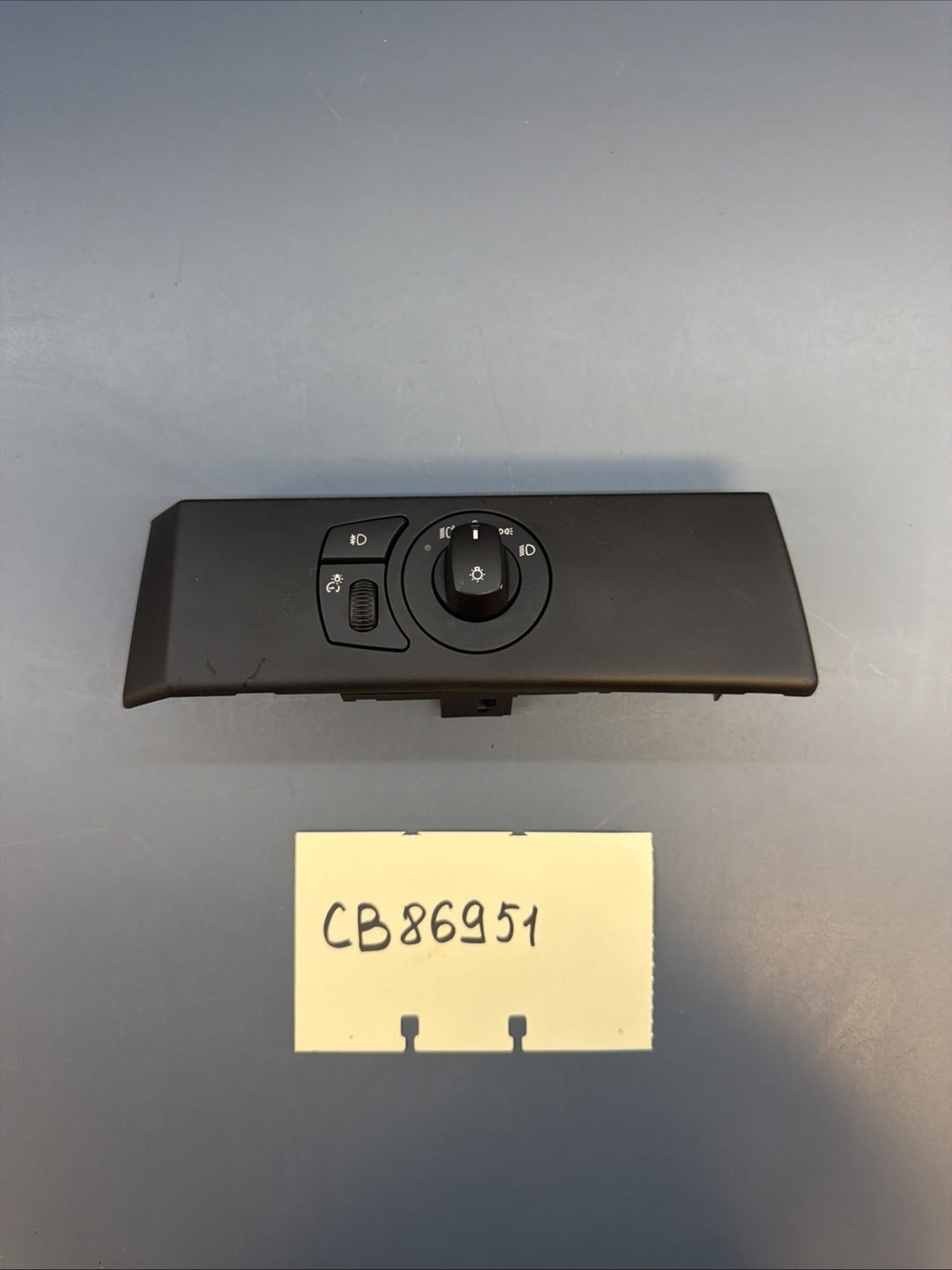 2004-2010 BMW E60 5 Series Headlight Fog Light Control Switch Black 6953729 OEM