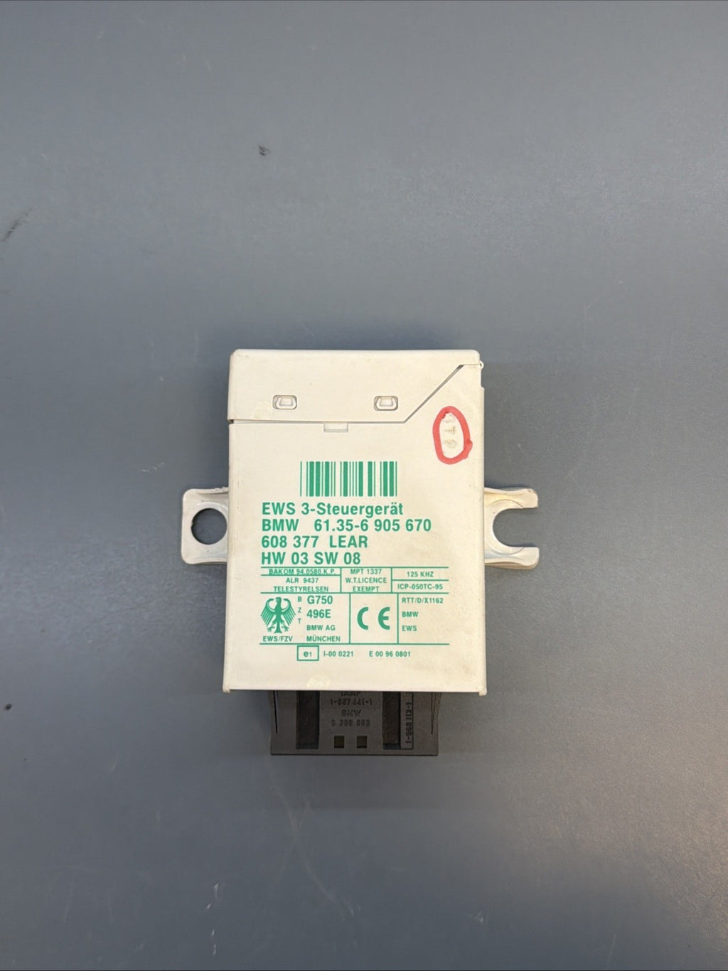 BMW E46 E39 E53 3 5  3.0i M54 ENGINE ECU SET DME MS43 EWS3 IGNITION KEY 7519308