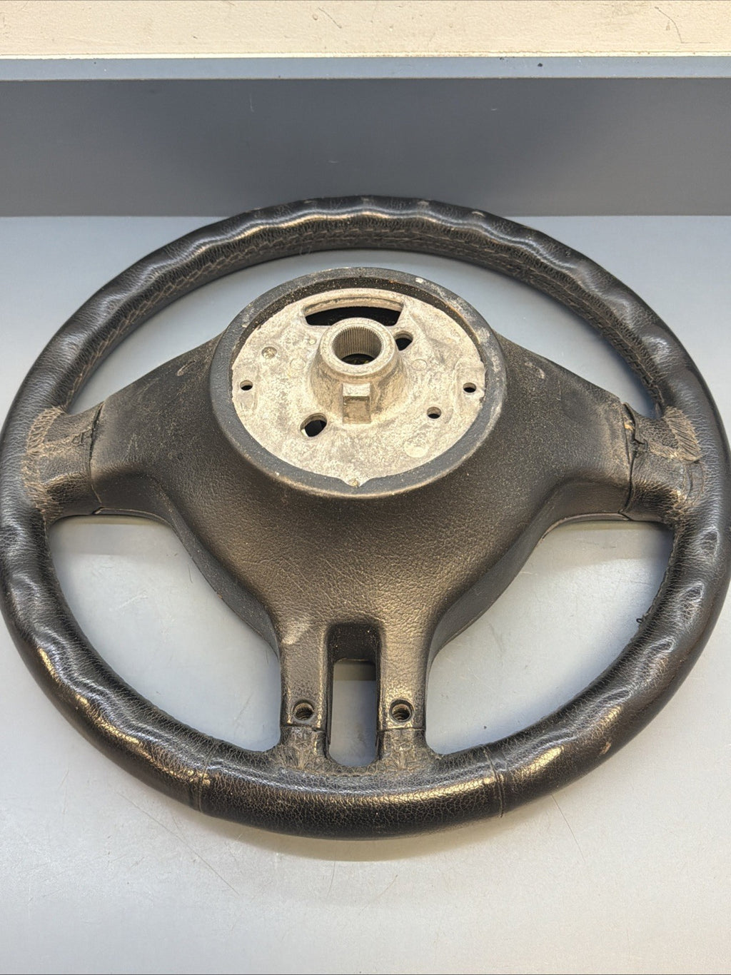 BMW 99-06 E46 3 SERIES BLACK LEATHER SPORT STEERING WHEEL OEM 101493/6760659