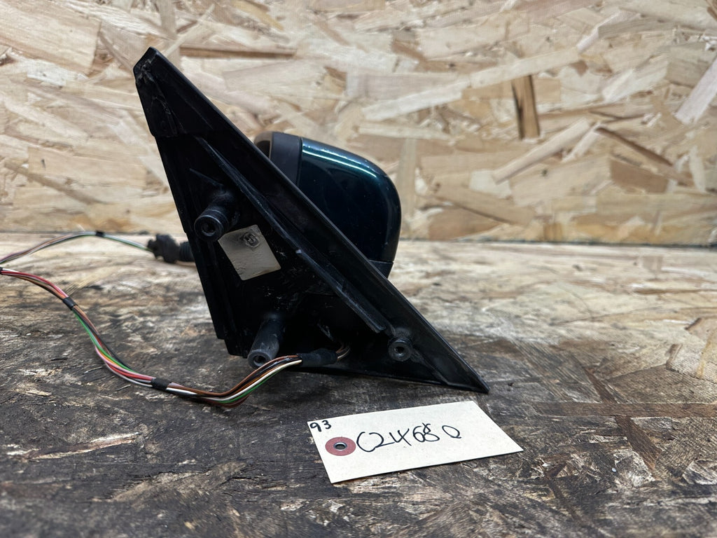 BMW 1995-2001 E38 7 SERIES GREEN DRIVER SIDE MIRROR OEM 010371