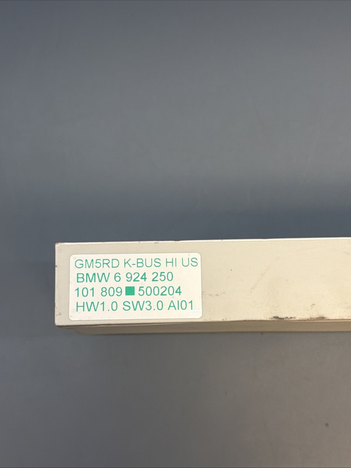 2001-2006 BMW M3 E46 BODY CONTROL MODULE UNIT 6924250 OEM