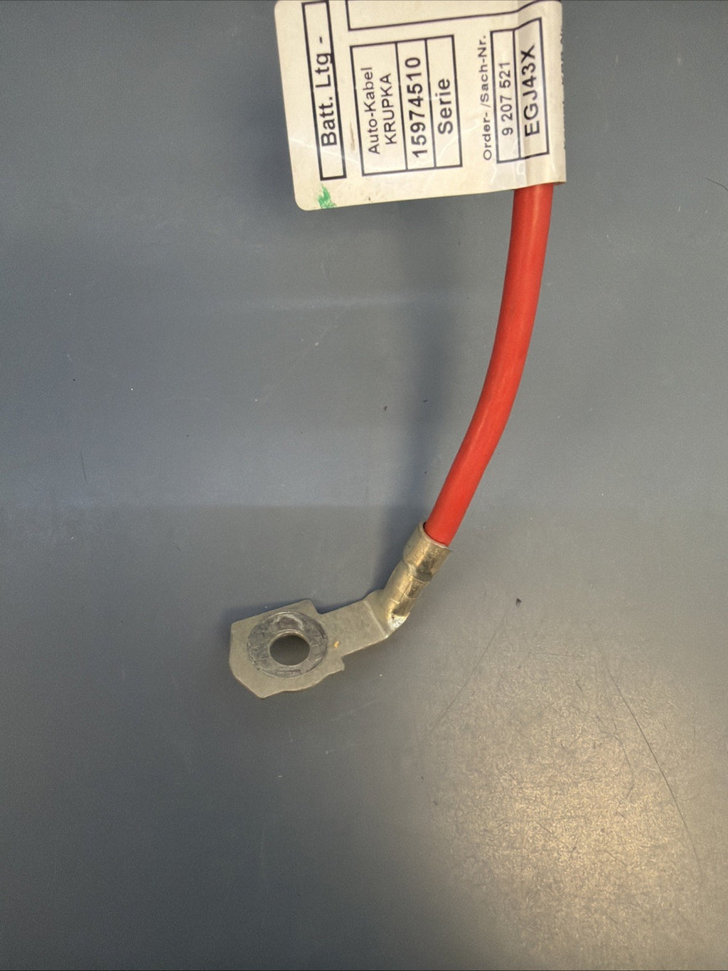 09-15 BMW 328i E84 E92 X1 POSITIVE BATTERY CABLE WIRE 9207521 OEM