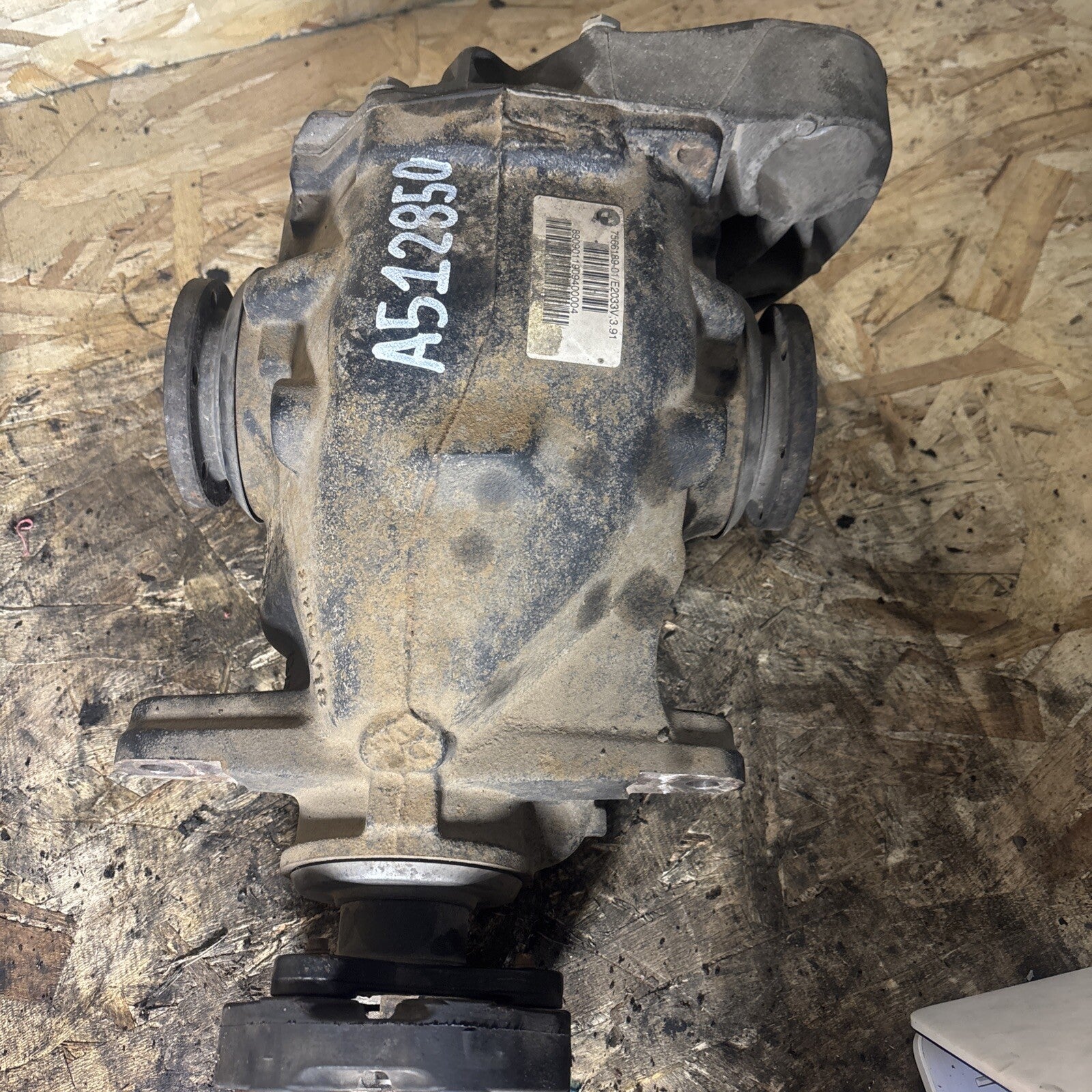 BMW E90 328 REAR DIFFERENTIAL 3 SERIES 3.91 FINAL DRIVE 7566189