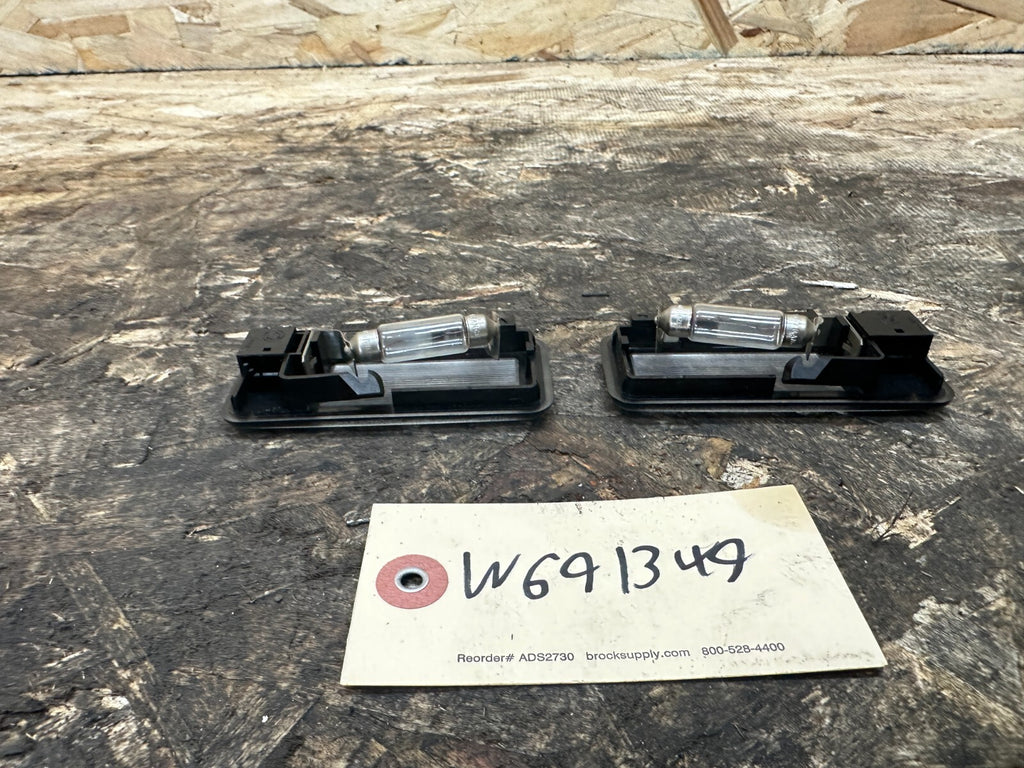 BMW 2003-2006 E83 X3 INTERIOR READING LIGHT SET BLACK OEM 140929+30