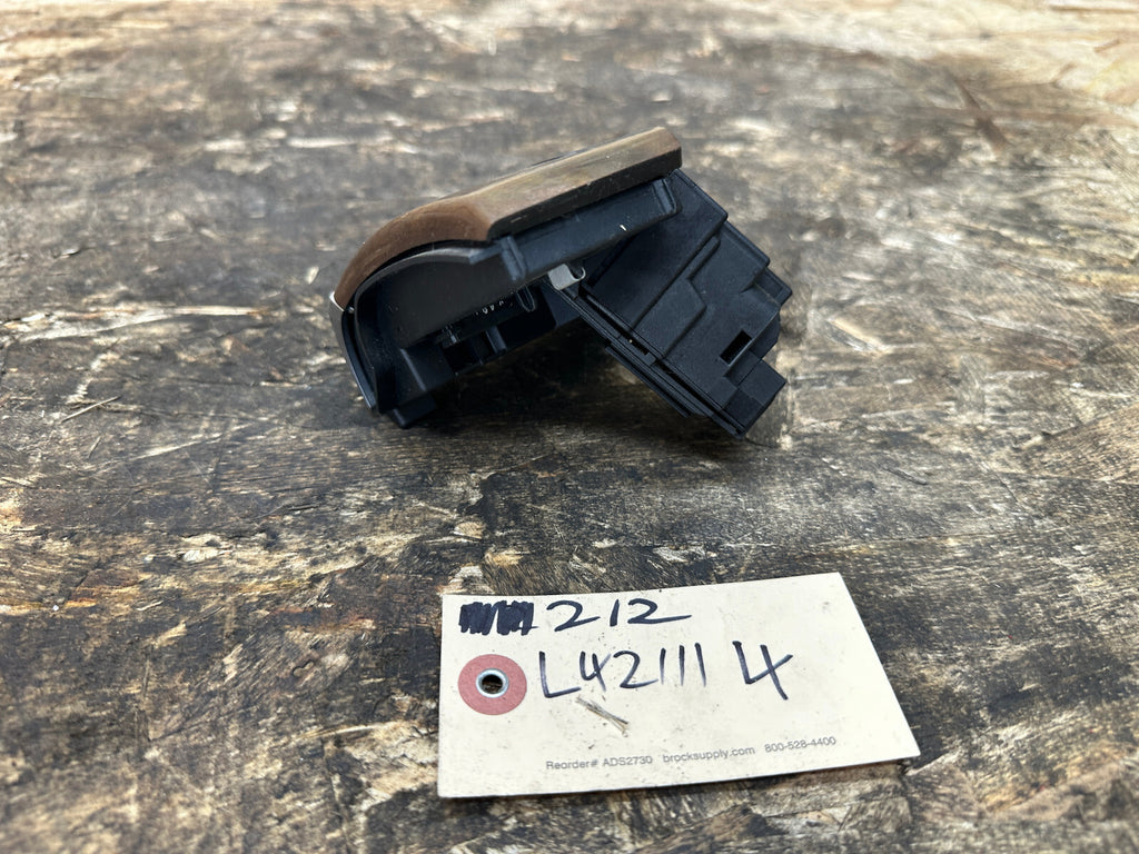 BMW 06-13 E70 X5 E71 X6 IGNTION START STOP SWITCH+KEY INSERT WOOD TRIM 9177973