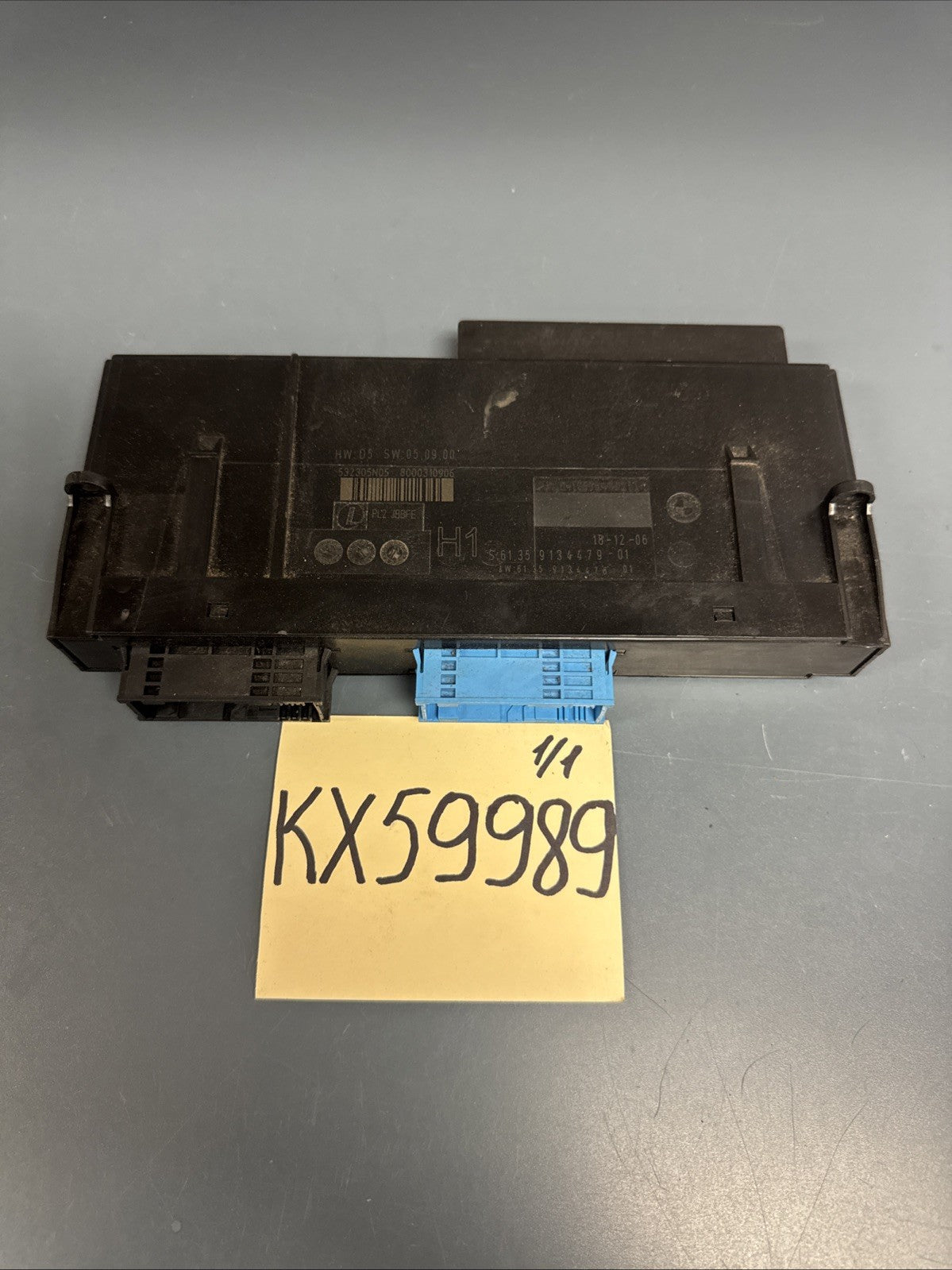 BMW 3 E90 E91 BCM Body Control Module Comfort Unit H1 ECU 61359134479 9134479
