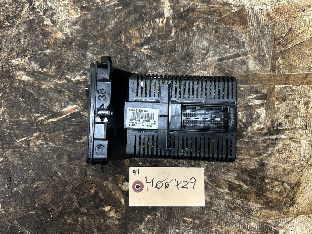 BMW 1999-2006 E46 3 SERIES HEADLIGHT FOG LIGHT CONTROL SWITCH PANEL OEM 6919844