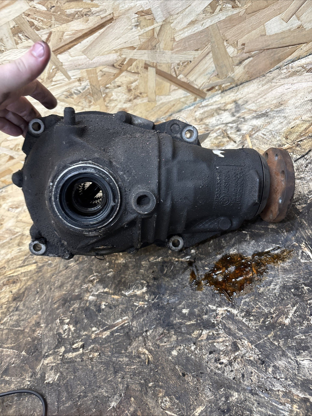 Front Differential Carrier 3 Series Final 3.46 Drive AWD Diff OEM BMW 7601768