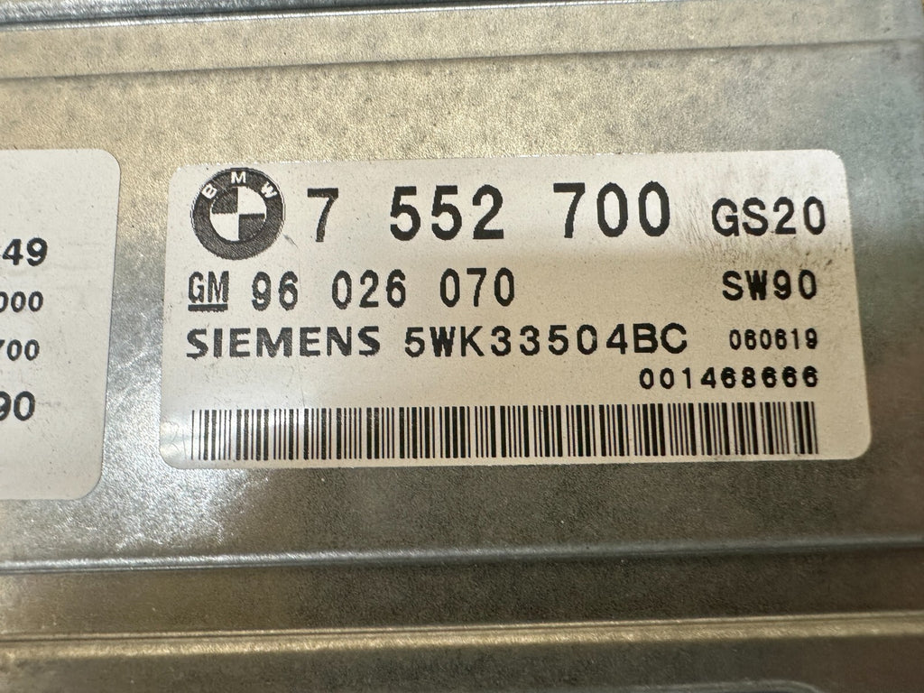 BMW 98-06 E46 E53 E83 3 SERIES X3 X5 TRANSISSION CONTROL MODULE TCU OEM 7552700