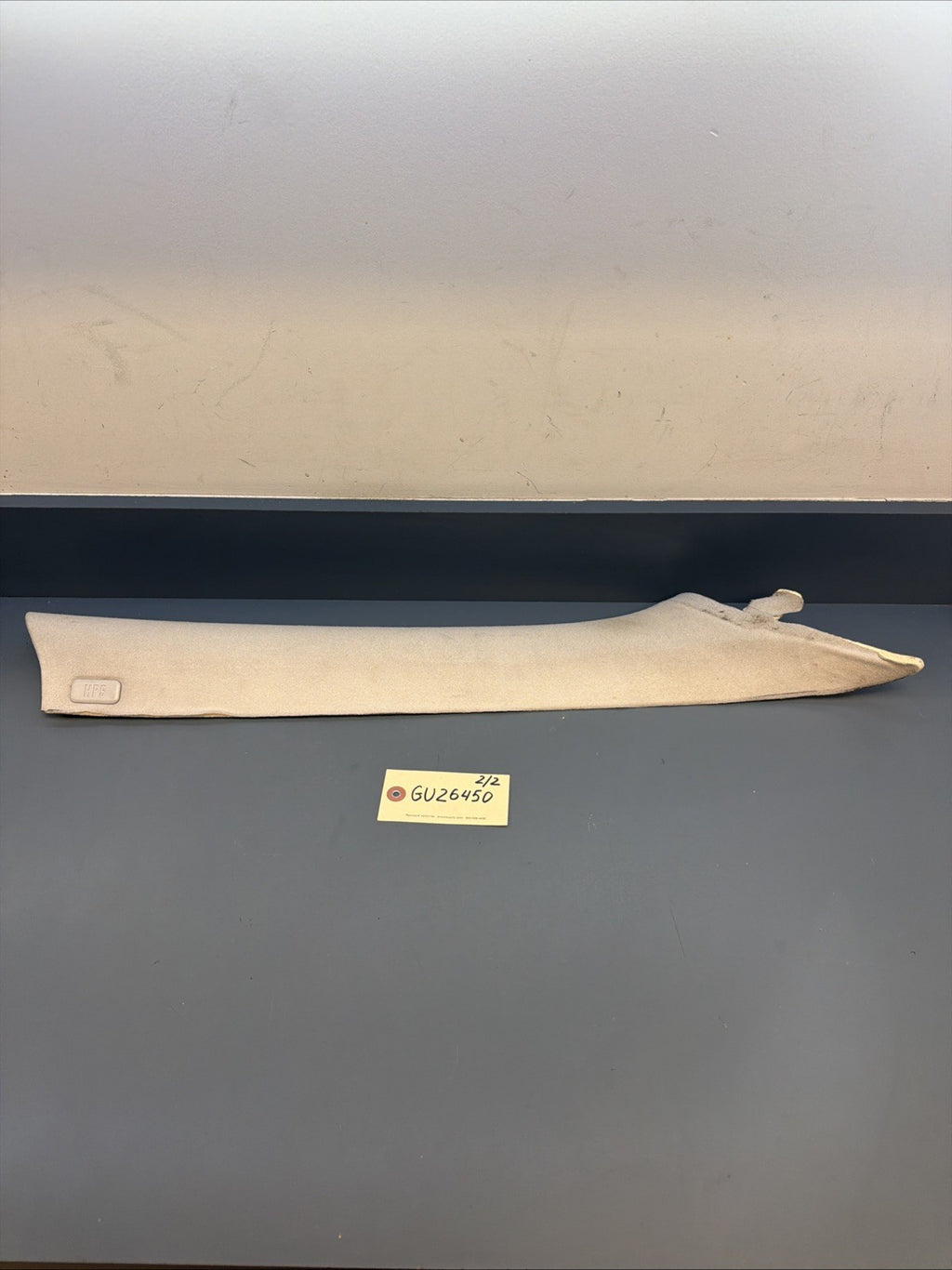 BMW 5 SERIES E39 FRONT RIGHT PASSANGER SIDE A PILLAR TRIM GREY 8227592