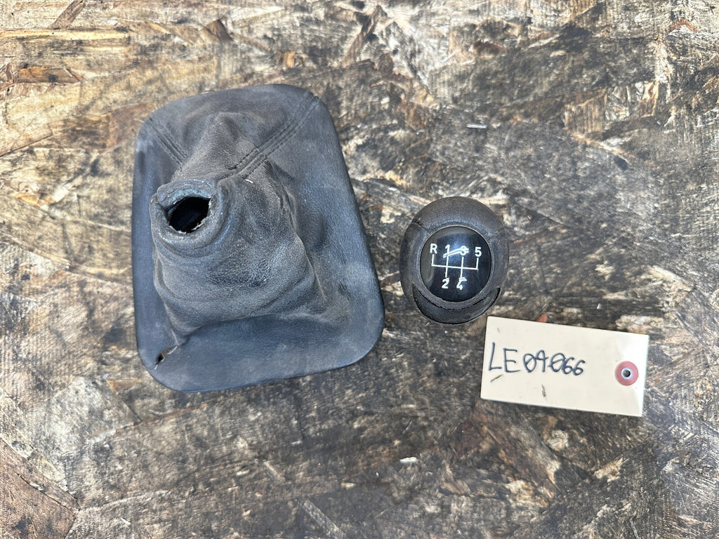 BMW 95-02 E36 E36/7 3 SERIES Z3 torn BLACK SHIFTER BOOT+KNOB