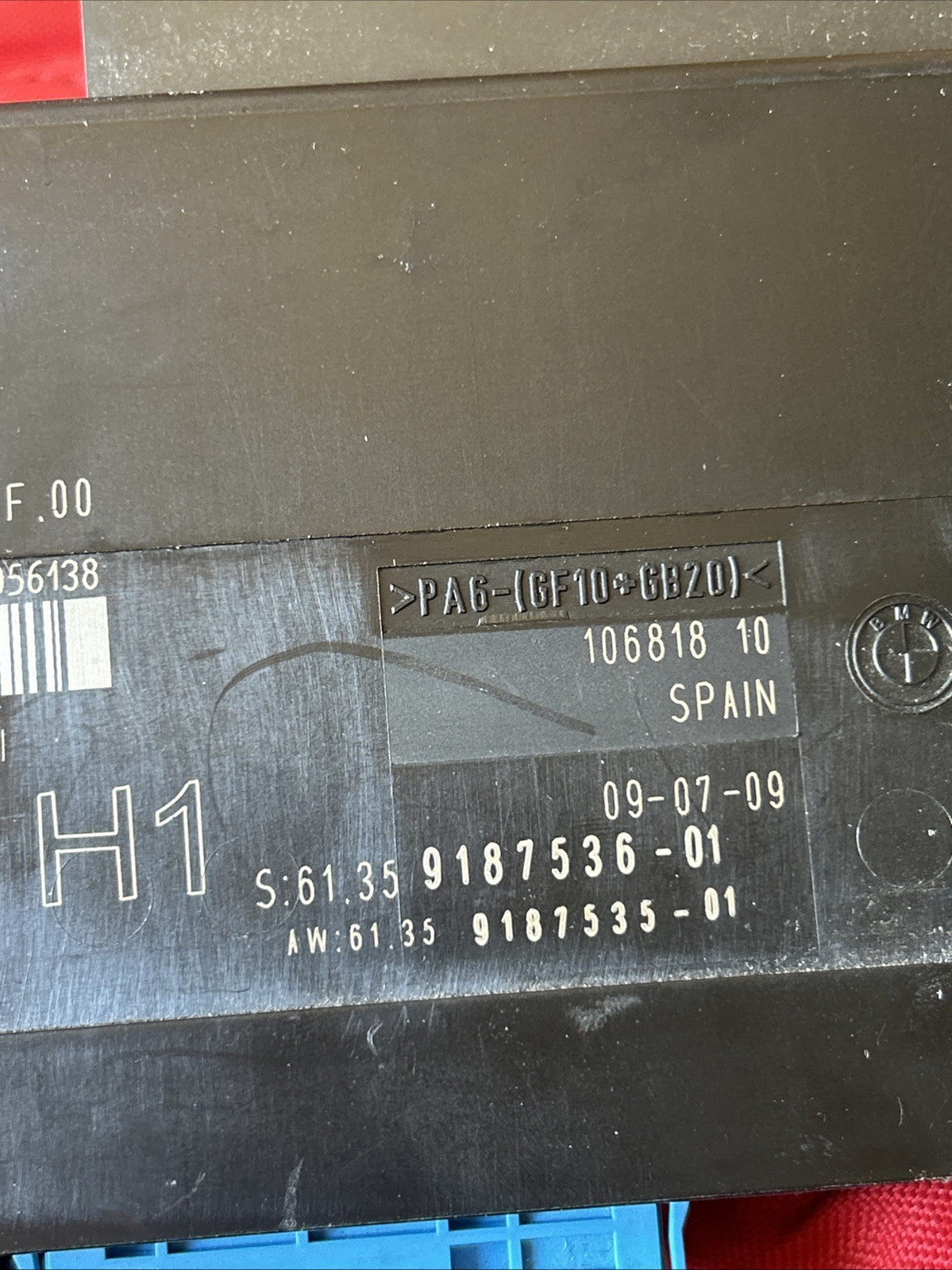 06-13 BMW E90 E92 E93 BCM Body Control Comfort Module L1 PL2 JBBFE 9187536 OEM