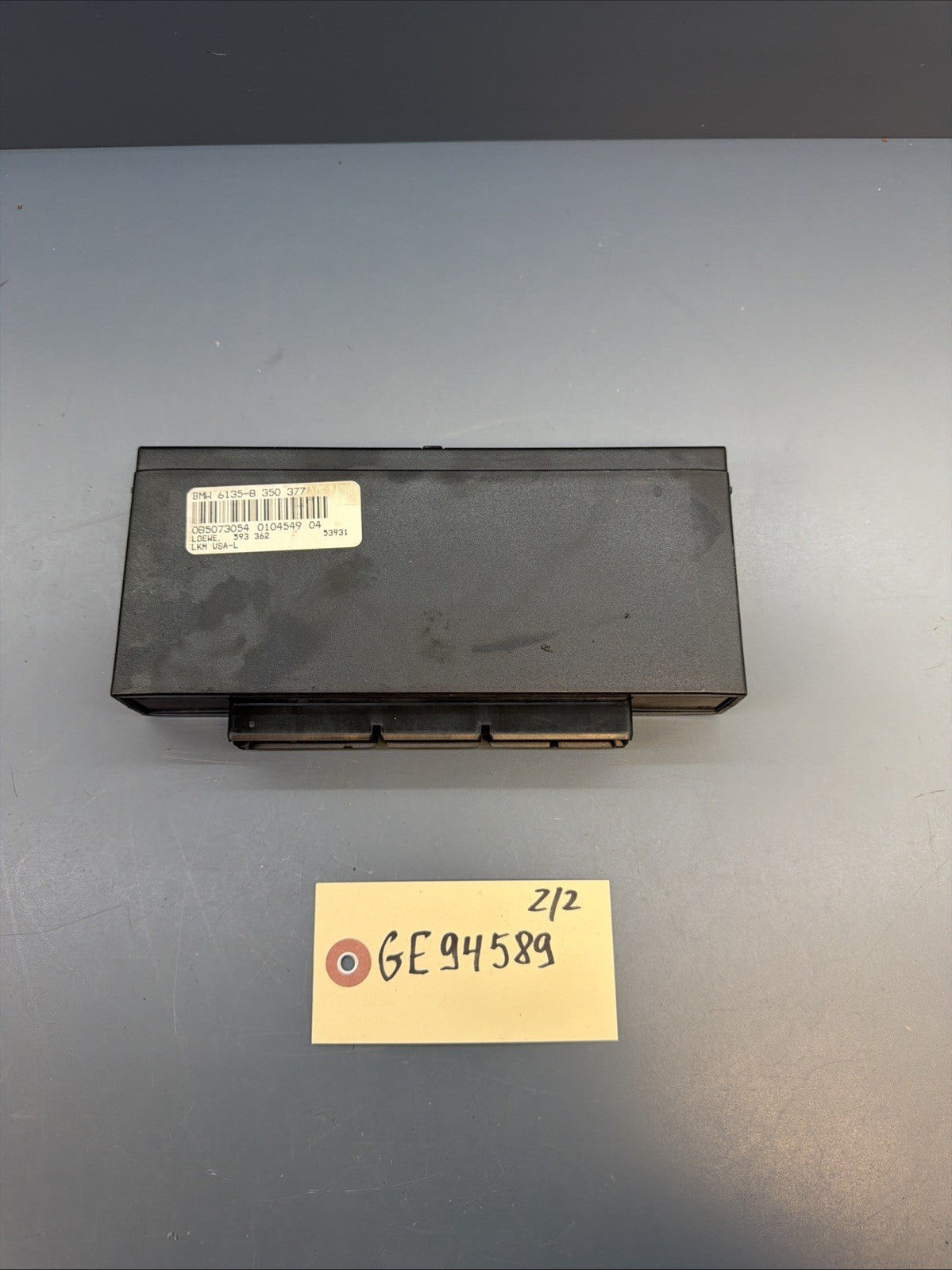 BMW E34 5 Series Fuse Relay Junction Box ECM Electronic Module OEM 8350377