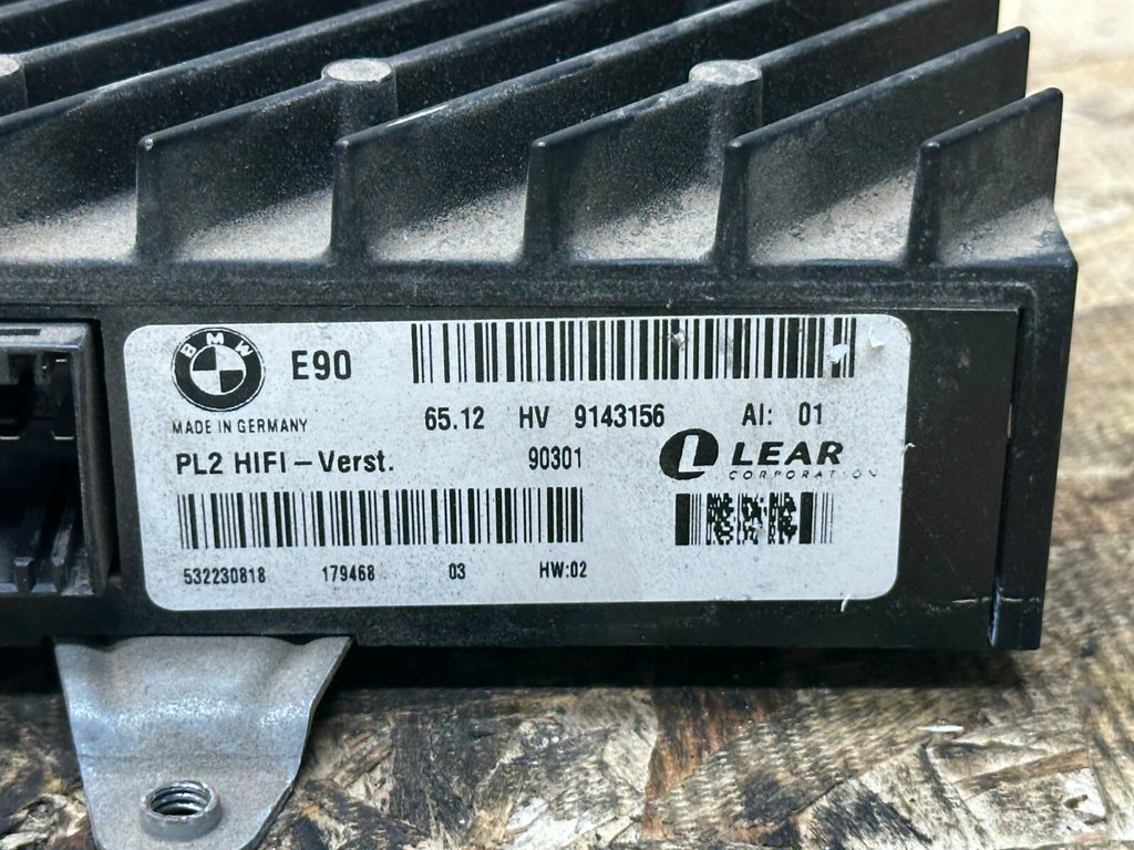BMW 2006-2013 E90 LEAR HiFi AUDIO RADIO AMPLIFIER OEM 9143156